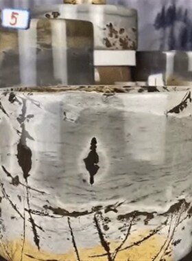 定做各种尺寸花瓶花盆花器国画石打磨可装水插花可种植植物盆箱子