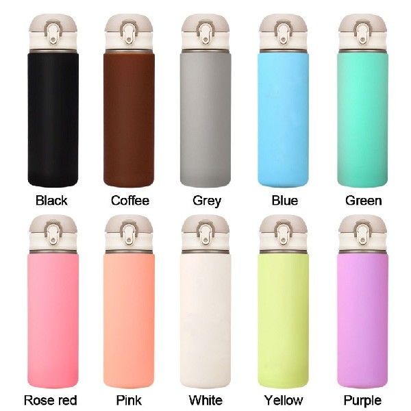 推荐Outdoor Sports Cup Cover Silicone Bottle Protective Wate - 图1