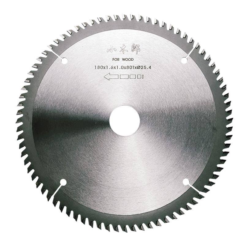 1木郎高端超薄7寸小8mm09寸230mmF10寸裁板材圆锯片合金木工锯片 - 图3