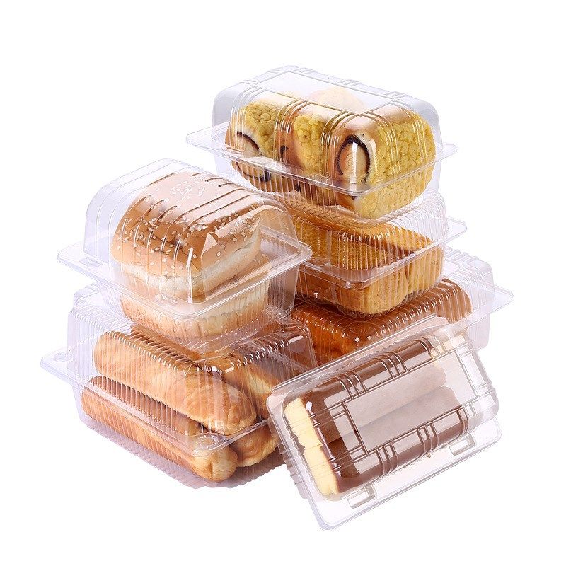 透明塑料包装盒现货饼干面包店塑料盒R厂家一次性糕点盒,淘宝优惠券,粉丝福利购,淘宝优惠卷
