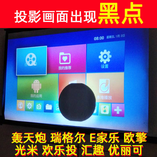 新品轰天炮M5W投影仪5.8寸高清液晶屏瑞格尔RD808投影机FPC-HX68-图0