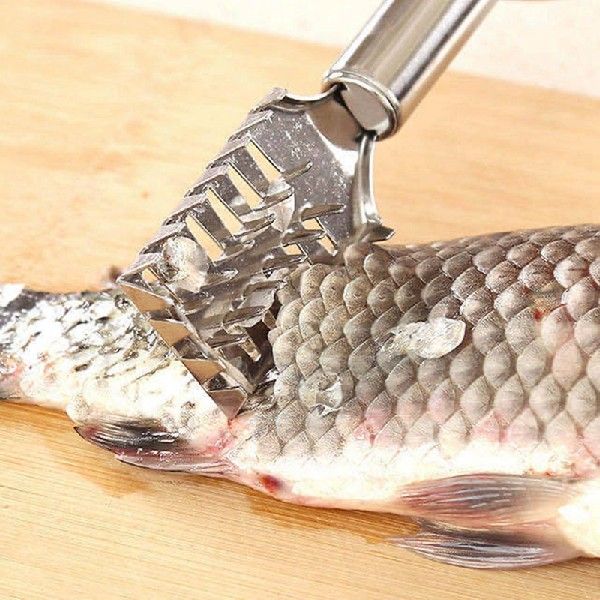 极速Kitchen Gadgets Stainless Steel Fish Scale Planer Stainl - 图1