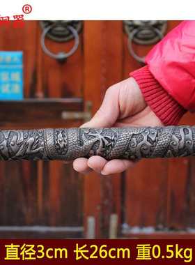 金箍棒金箍棒工艺品卓纯铜宇金箍棒龙纹   摆黄铜定海神针铜器