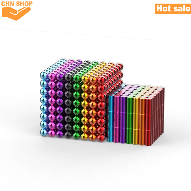 极速1000pcs magnetic balls ball magnetic magic luminous asse-图2