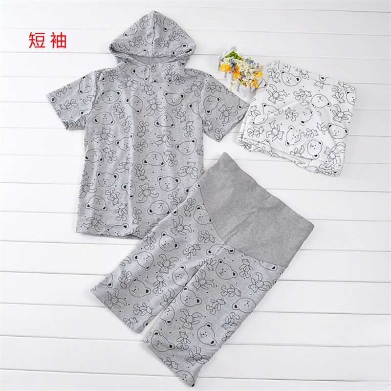 孕妇春秋装 韩版纯棉孕妇家居服套装/上衣+托腹裤两件套YT-52,淘宝优惠券,粉丝福利购,淘宝优惠卷