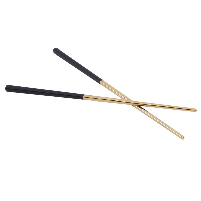 Slaintess Steel Chopsticksz Metal Chop Sticks aTbleware - 图0