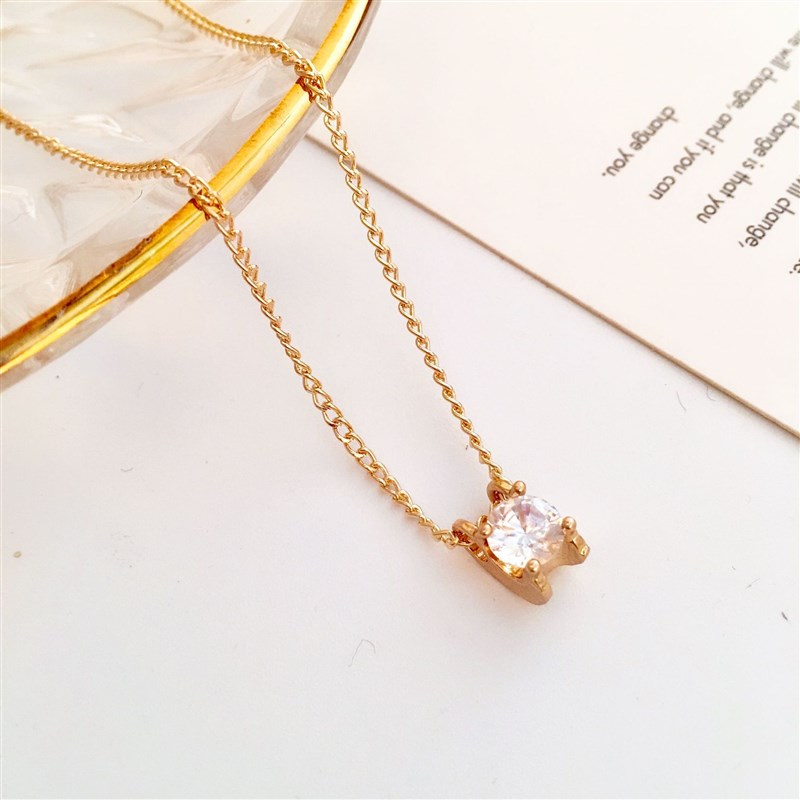 速发Jewelry girl short clavicle chain Fashion Decorate neckl-图3