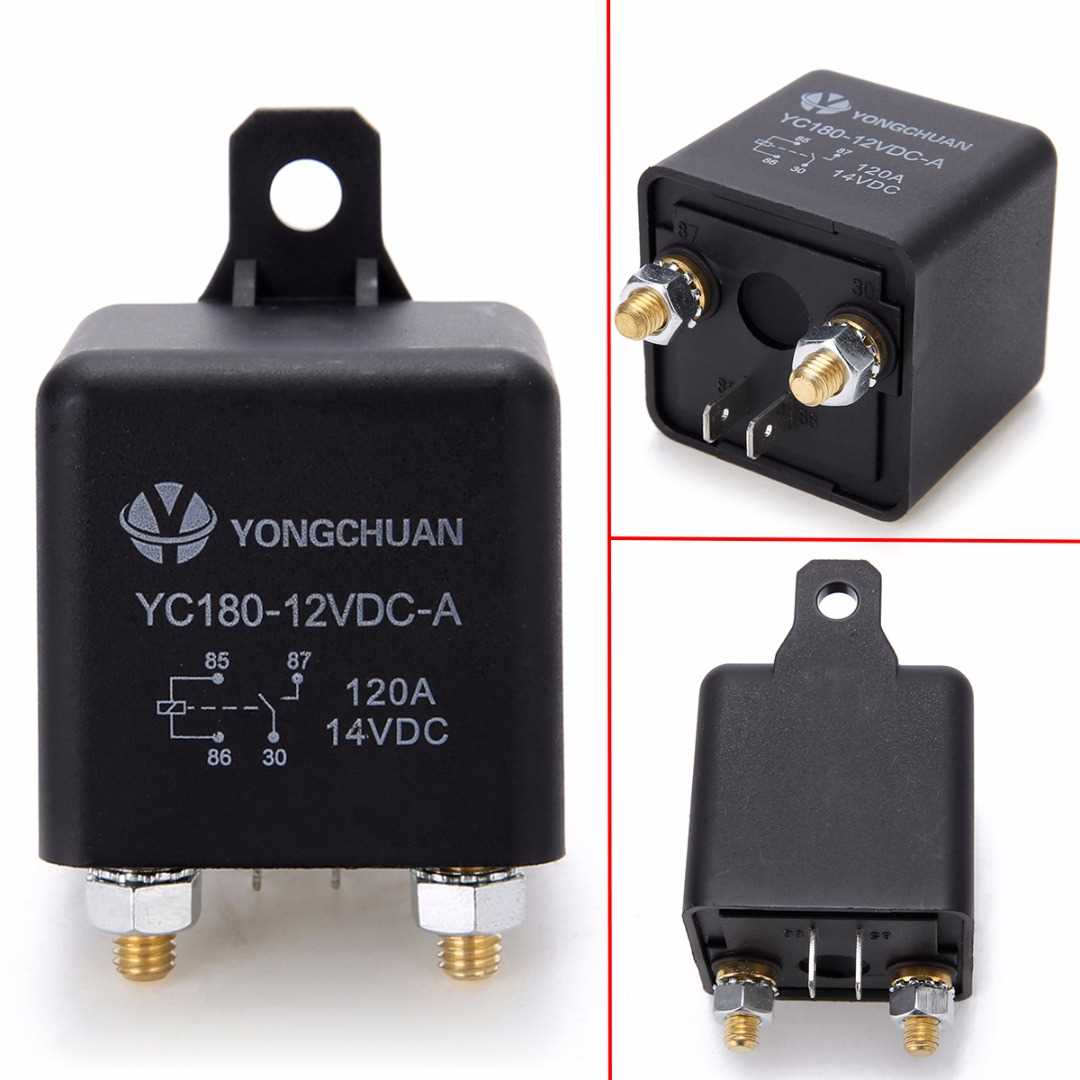 极速Relay 12V 120A Car Truck Splt Charge ON/OFF Relay Swtch - 图1