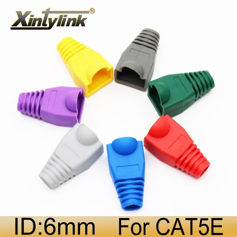 速发rj45 caps connector cover cat5 cat5e cat6 network boots - 图3