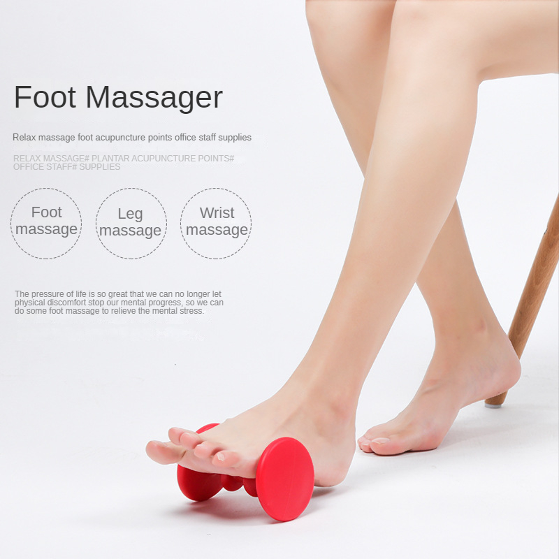 网红Foot Massager Roller Relieve Foot Arch Pain Plantar Fasc - 图1