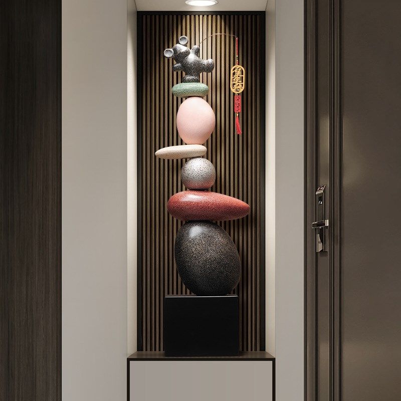 客厅玄关时来运转大型摆件暖居电视柜旁边落地装饰品乔迁新居礼物,淘宝优惠券,粉丝福利购,淘宝优惠卷