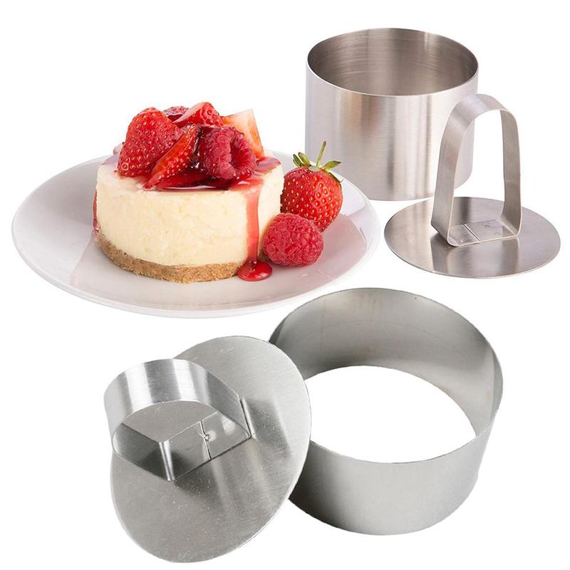 Staianless Steel Mousse R ng Cake MoldeBaking Tools Kitchin - 图3