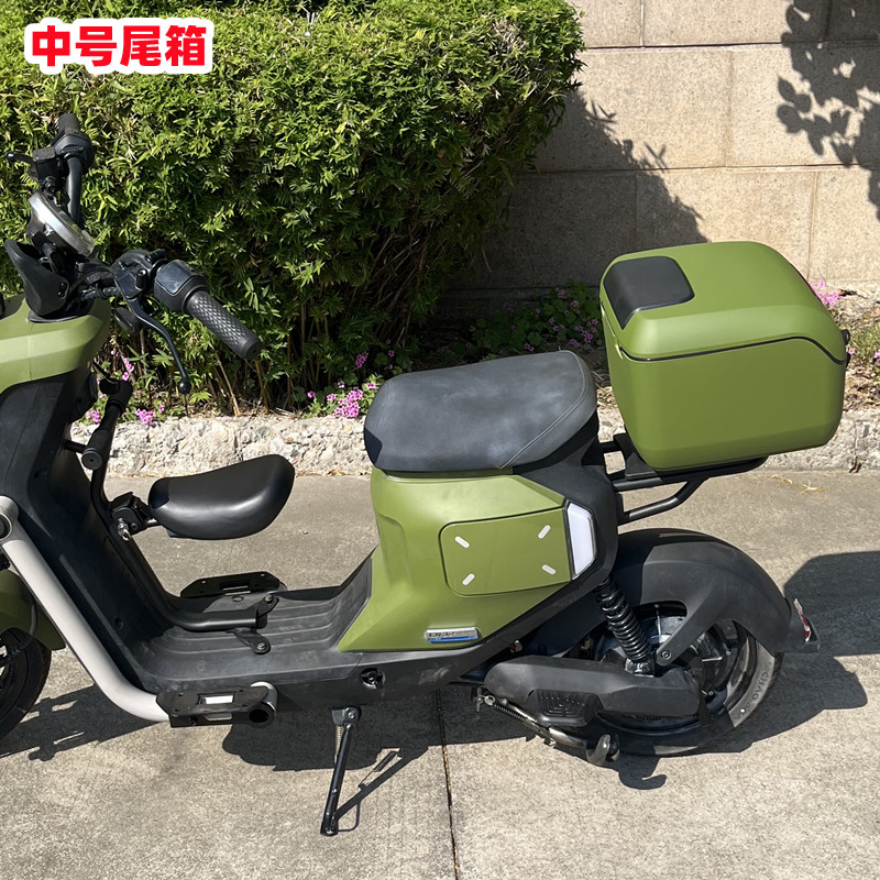 适用小牛电动车U2后备箱2022y新款QUI+尾箱F2S增容储物箱改装配件 - 图0