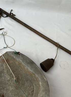 七八十年代民俗老物件老式连盘称影视道具火锅店复古装饰收藏摆件