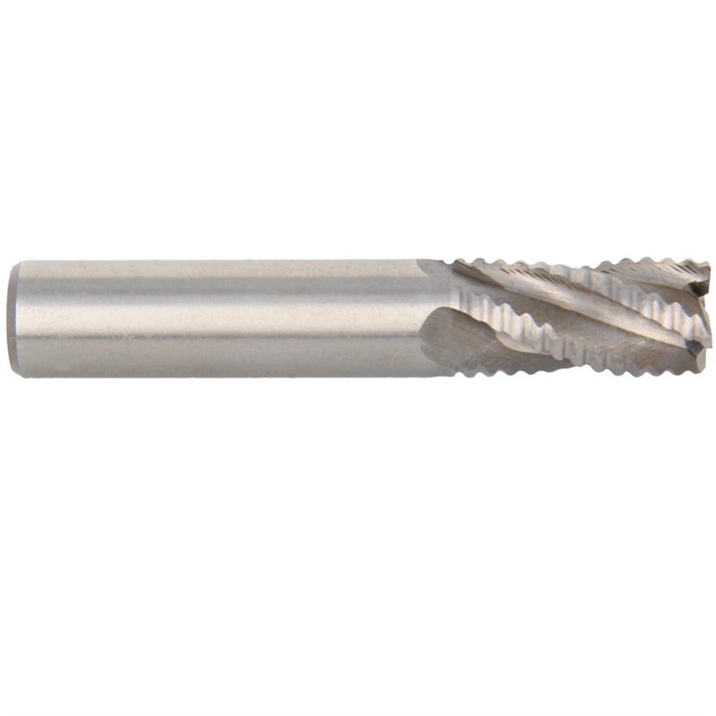 Utoolmart 4 Flutes Roughing Milling Cutter HSSAL Straight Sh - 图0