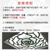 Carved Flower Plate Hollowed-out Suspended Solid Wood Partition Living Room Aisle Hallway Hallway Xuanguan Fancy Chinese Eurostyle Styling Decoration