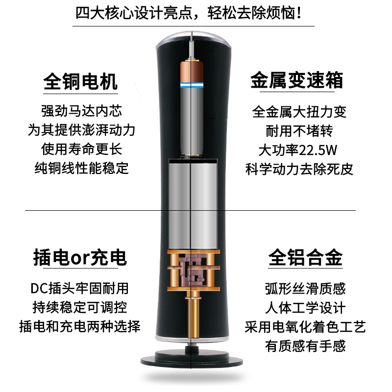 电动磨脚器修脚去死皮神器自动去脚皮老茧搓脚后跟修足电动磨脚器-图1