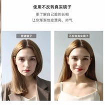 Mirrorless mirror does not invert the real mirror non-mirror mirror left and right does not reverse reverse reversal reduction real mirror