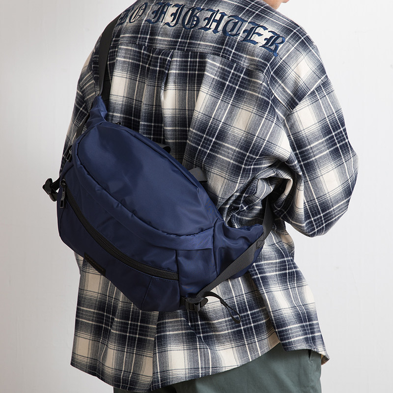 日系大容量男士胸包运动潮流斜挎包牛津布防水户外腰包个性骑行包,淘宝优惠券,粉丝福利购,淘宝优惠卷