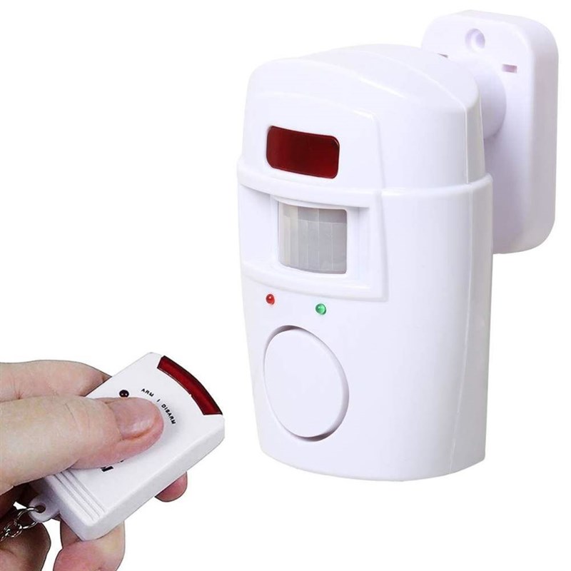 新品home security pir motion sensor alarm with 1 adjustable - 图0