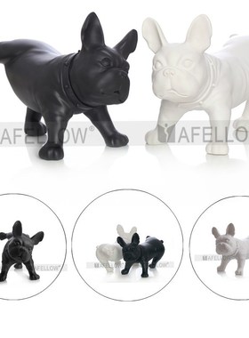 【折扣价】斗牛犬模型商品儿童摄影道具客厅柜工艺品北欧创意家居