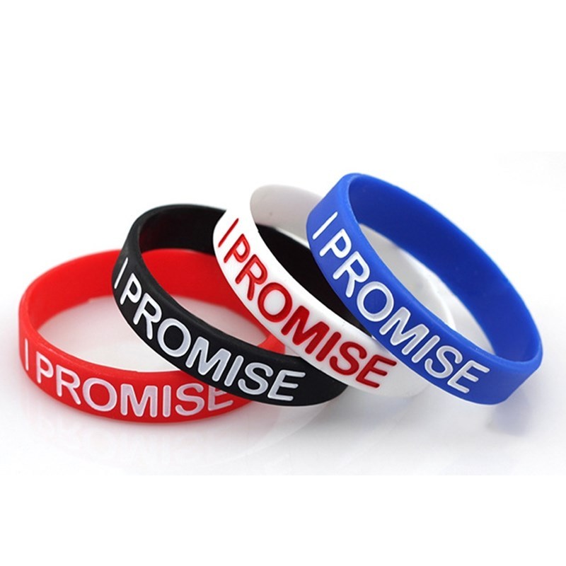 推荐Trend Silicone Bracelet I PROMISE Basketball Sport Energ - 图3