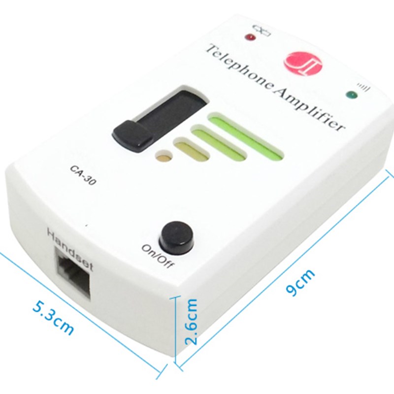固定电话扩音器固话座机听筒通话音量声音放大器助听机-图0