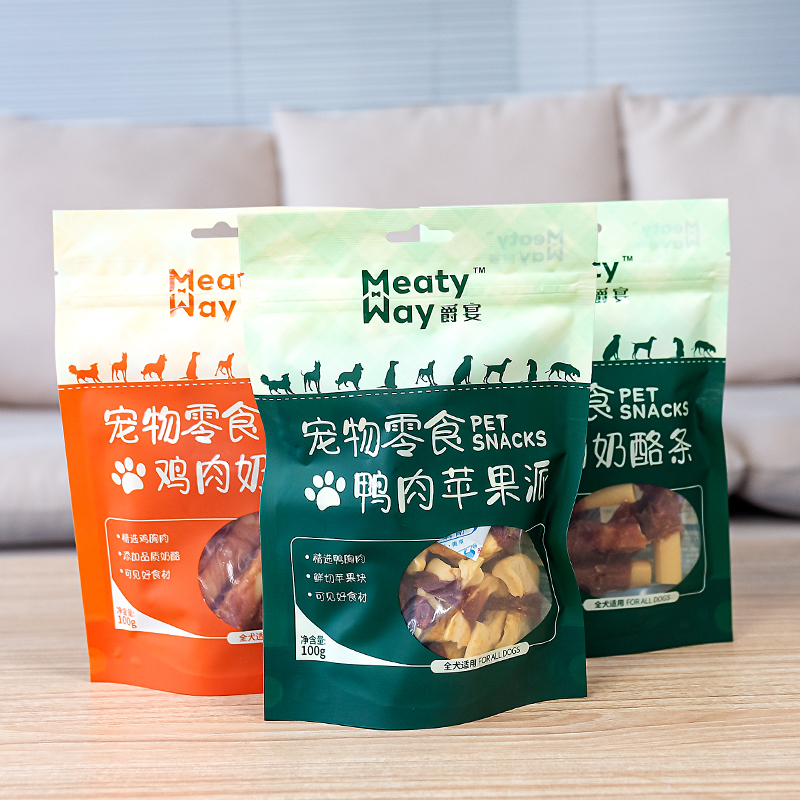 PET INN Meat宴way爵y狗零食鸡胸肉L甜薯宠肉干肉条鸭物奖励零食 - 图1