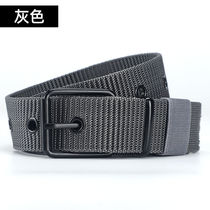 Student Military Training Belt Male Canvas User Retro Denim C Tooling Pants With Needle Buckle Scalp Crochet External Belt 100