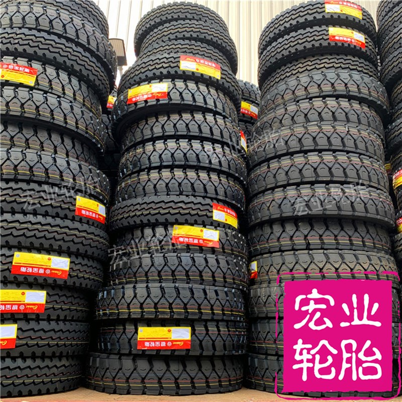 新品货车卡车轮0825R22载重钢丝胎900R2胎 1000K 1100R20 1200R00 - 图0