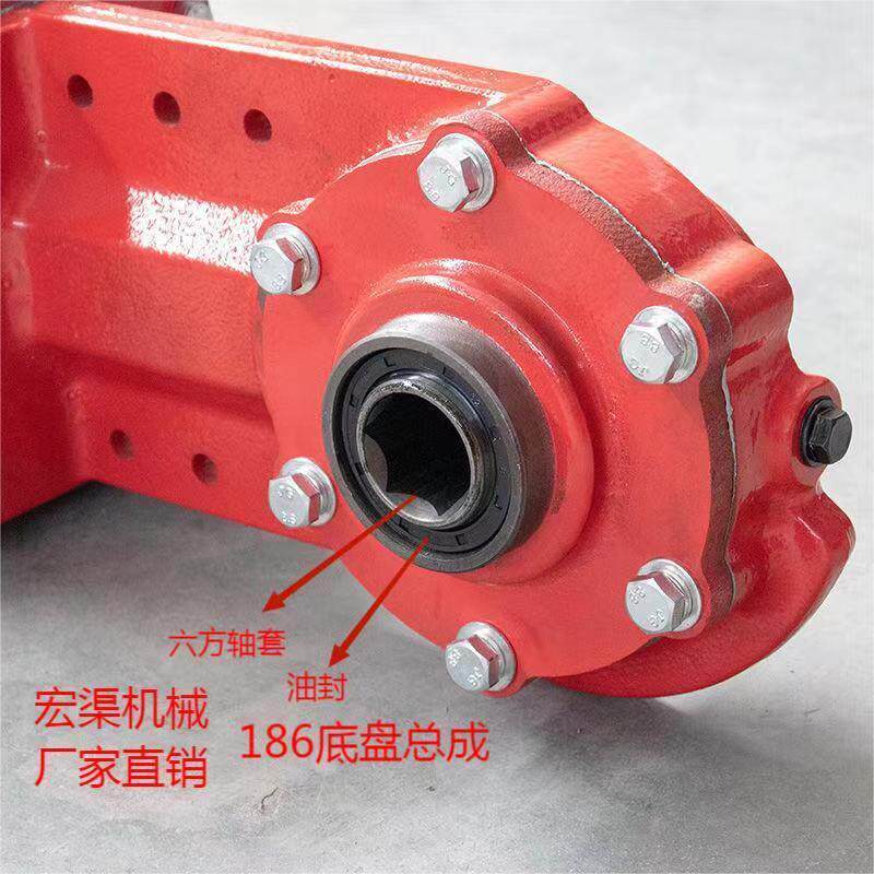 Direct-connected two-wheel drive agricultural micro-tiller chassis output shaft sleeve oil seal bearing cultivator agricultural rotary tillage machinery accessories