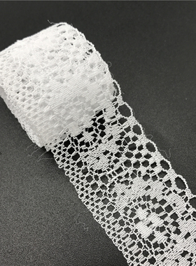 热销10yards/lot 35mm Lace Ribbon Bilateral Handicrafts Embro