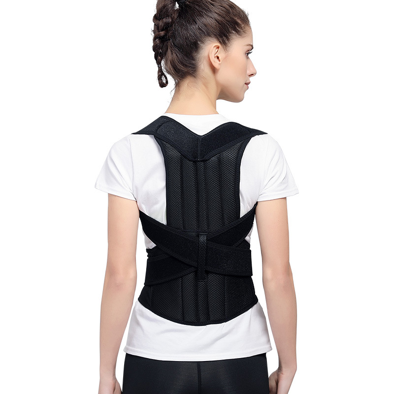 速发Back Posture Corrector Shoulder Lumbar Support Brace Bel - 图1