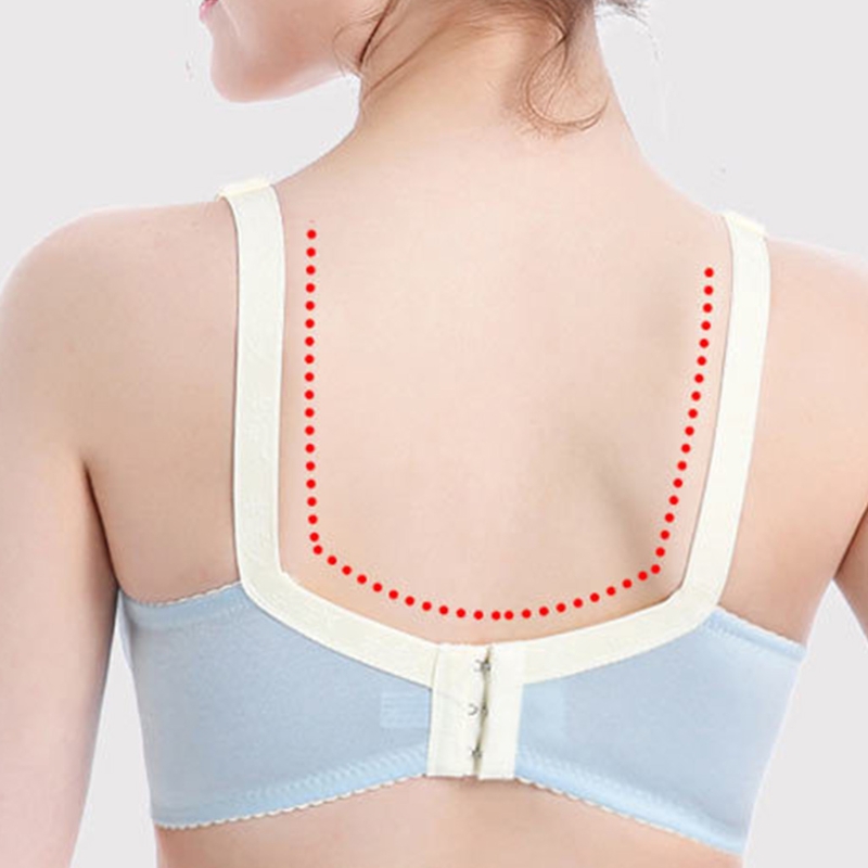 推荐Women Maternity Nursing Bra Pregnancy Open Front Wireles-图3