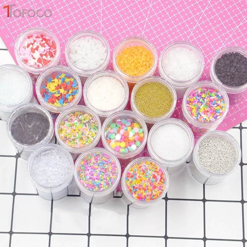 速发TOFOCO 30g Slime Clay Sprinkles For Filler For Slime  Su - 图1