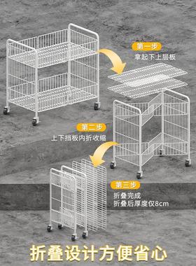 摆摊小推车夜市可摺叠移动专用地摊手推车摊位架子出摊促销展示架