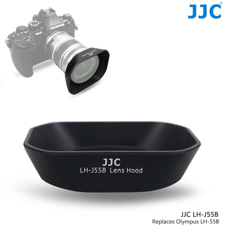 极速JJC Bayonet Lens Hood 52mm for Olympus M.Zuiko Digital E - 图0