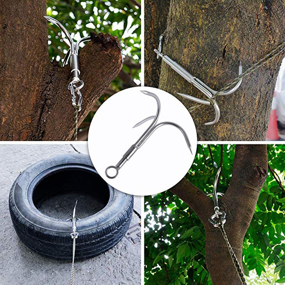 1pc Outdoor Climbing Claw AccessHornes Staeiliss Steel - 图1