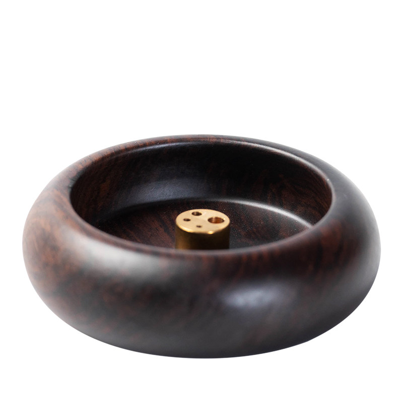 黑檀木花梨线香底座大小多孔香托香盘香座小号香插香炉供佛用具,淘宝优惠券,粉丝福利购,淘宝优惠卷