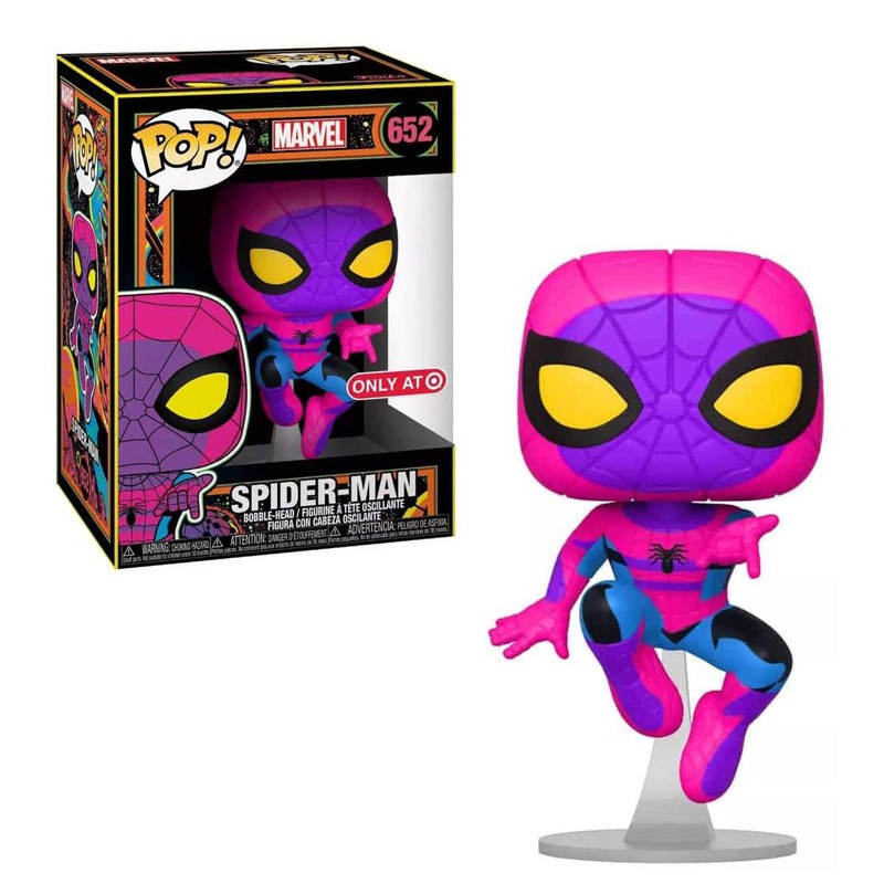 Funko pop 蜘蛛侠Spider-Man格温蜘蛛女蛛丝纸袋头公仔手办摆件 - 图0