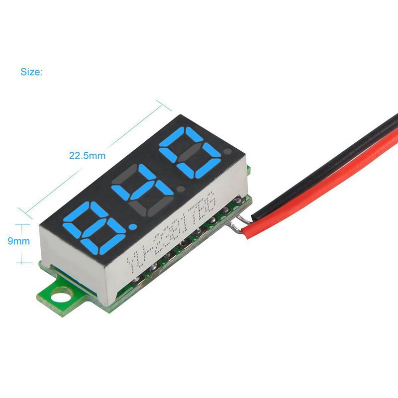 cs niMi Digital DC Voltmeter 0.28 ITch nPwo-Wire 2.5V-3 - 图3