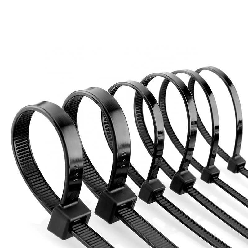 Assorted Self-locking Nylon Cable Tie Black Plastic Zip Tie-图1