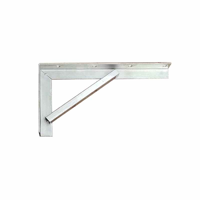 雨棚支架钢梁铝合金热镀锌窗户阳台遮阳棚大门防水挡雨三角架别墅