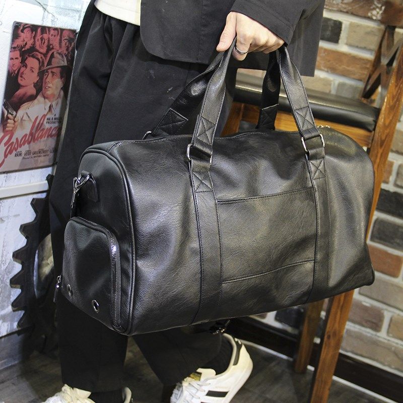 商务干湿分离手提旅行包大容量带鞋仓短途出差登机包单肩斜跨背包,淘宝优惠券,粉丝福利购,淘宝优惠卷