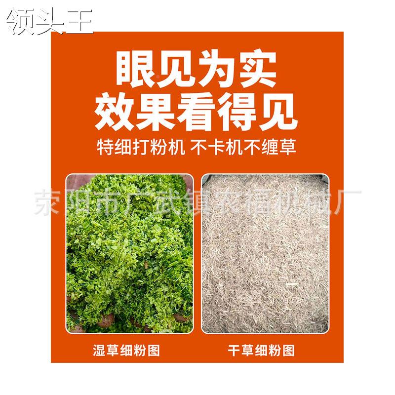 新品家用养殖超细粉碎牧草打浆机 青草揉丝机 玉米秸秆皇竹草碎草 - 图2