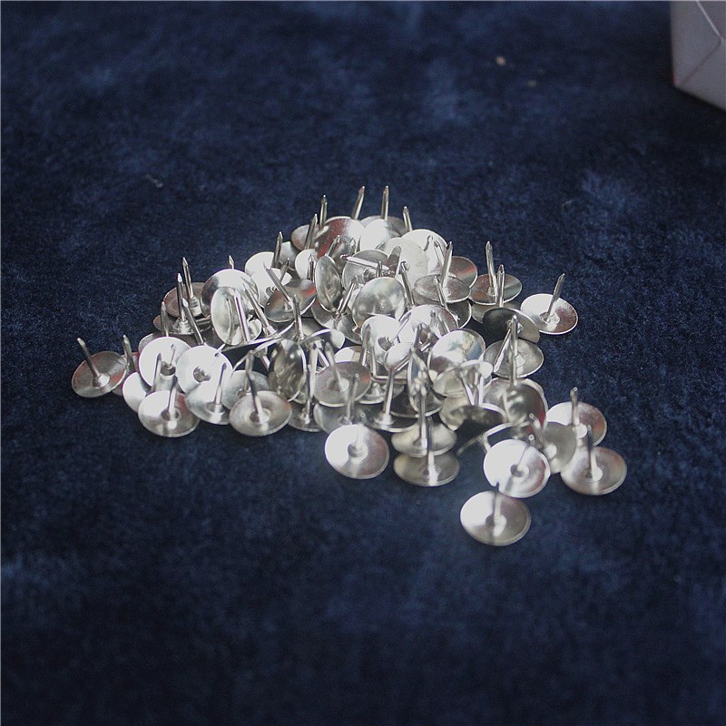 85pcs/box high quality metal thumb tack Office Supplies push-图1