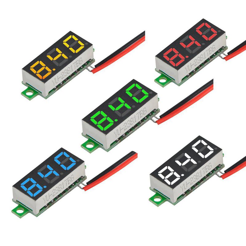 cs niMi Digital DC Voltmeter 0.28 ITch nPwo-Wire 2.5V-3 - 图1