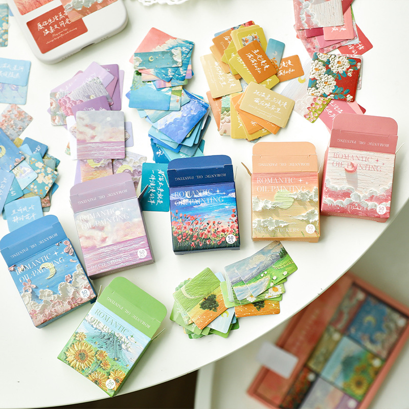 极速Jouramm 300pcs/pack Cute Stickers Film Paper Junk Journa - 图2