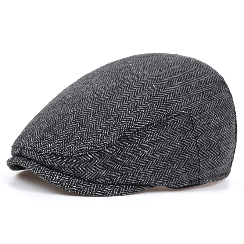 推荐Character grid style beret hats fashion outdoor windproo - 图2