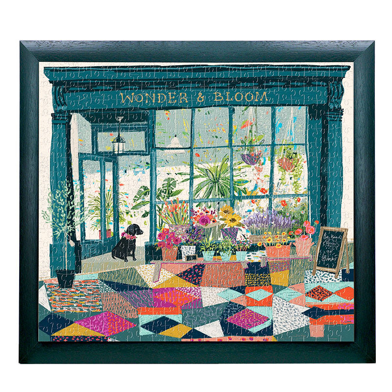 实木1000片拼图框50*75立体悬浮画框定制长方S形相框挂墙现代简约,淘宝优惠券,粉丝福利购,淘宝优惠卷